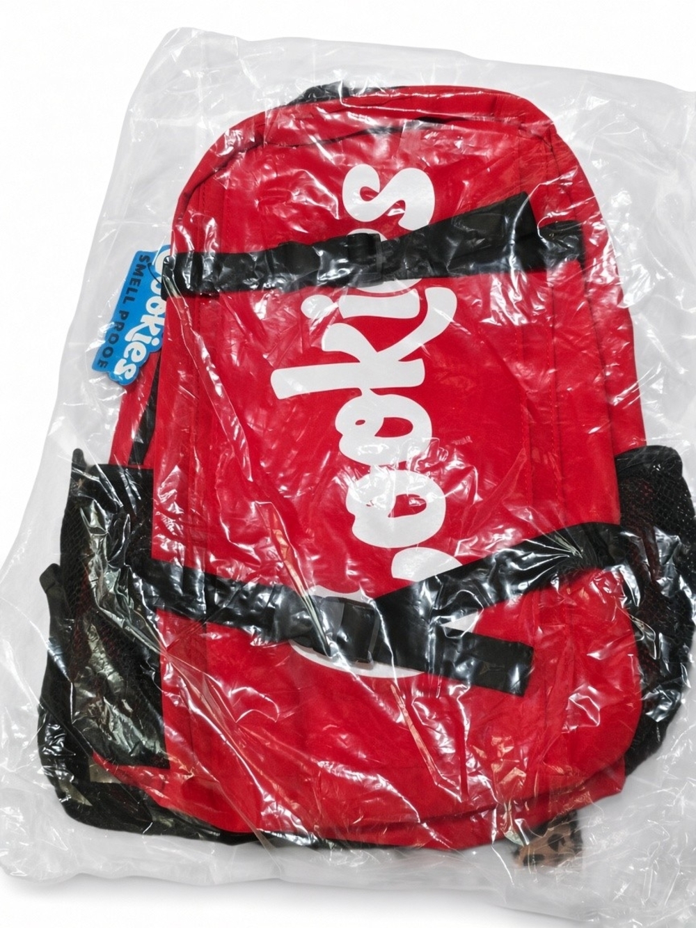 Cookies 1552A5144 Non-Standard Ripstop Backpack Red Smell Proof 23L